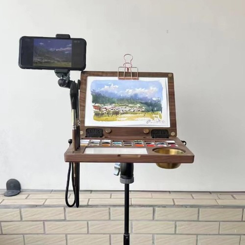 Aquarellpalette mit deckel - aquarellpalette,