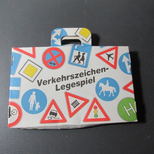 Verkehrszeichen legespiel und - legespiel,