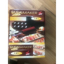 Magic Sushi Maker Reisrolle Sushirollen Maschine Sushi-Rolle Küchenhelfer + Buch