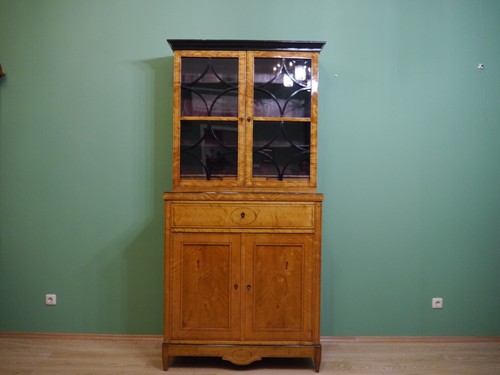 Biedermeier bücherschrank - biedermeier,