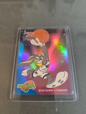 Upper Deck Space Jam trading card: Bugs Bunny from Jordan's Tune Squad #1