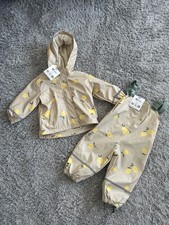 Zitronen Regenset Gr. 86