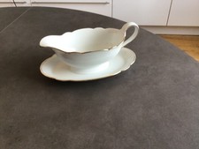 Sauciere mit Goldrand von