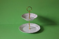 zweistöckige Etagere Teller Hutschenreuther Maria Theresia Schloss Bentheim 1014