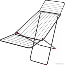18M Faltbarer Geflügelter Wäscheständer Wäscheständer Indoor Tragbar Wäscheständer