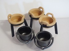 Playmobil Ersatzteile Fass Hexenkessel Halterung Trog