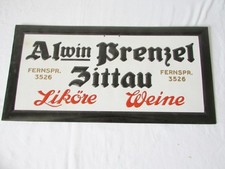 altes Schild  Werbeschild