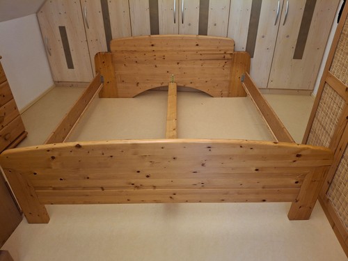 Doppelbett massivholz - doppelbett, –