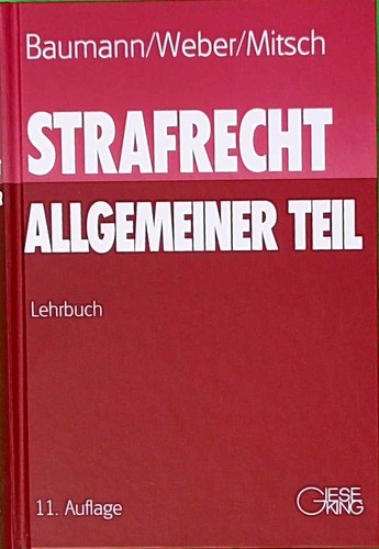 Strafrecht allgemeiner teil - strafrecht,