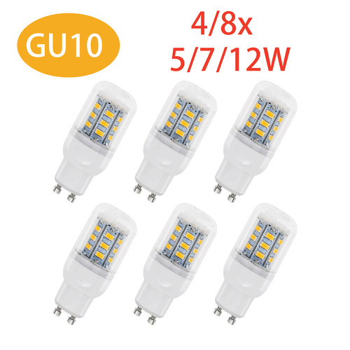 Stk gu10 led mais - 4/8,