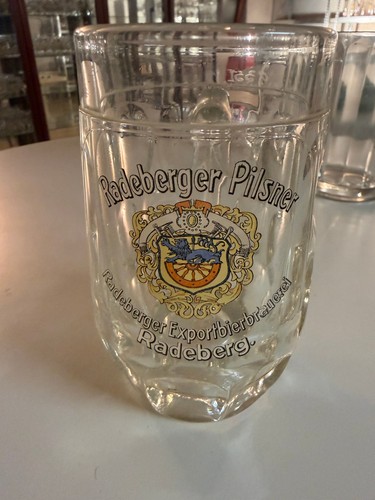 Antiker glas krug - antiker, radeberger