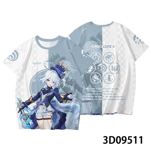 Genshin impact shirt 3d - genshin,
