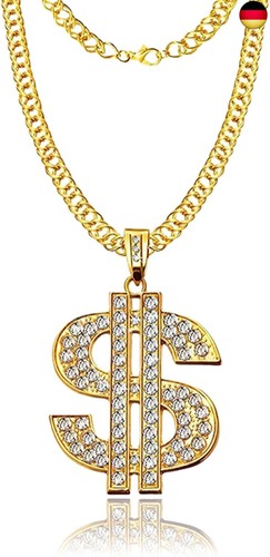 Dollar kette gold - kette, gold,goldkette
