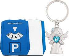 Parkscheibe mit Schutzengel