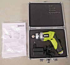 Akkuschrauber 3,6V 1,5Ah unbenutzt im Alukoffer mit Ladegerät und 13 Bits