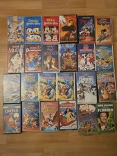 VHS Videokasseten Disney Filme Konvolut 24 Stk.