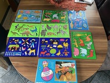 Schablonen  ca 100 Motive Malset im Koffer 1990