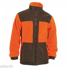 Deerhunter Faserpelz Jacke Retrieve orange grün Treib Drück Jagd Membrane Gr.L