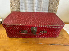 (RB)5025-4186, alter Kinder Koffer mit Inhalt, Spielzeug, Deko