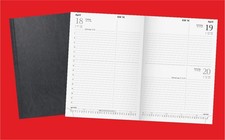 Buchkalender 2026 A5 1 Tag = 1