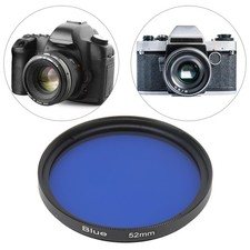 (Blue)52mm Camera Lens Filter