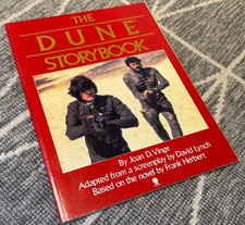 The original Dune movie Storybook by Joan Vinge - Based On Frank Herbert Novel