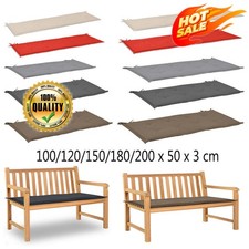 Gartenbank Auflage Sitzkissen Bankkissen Bankauflage matt 100/120/150/180 cm DE