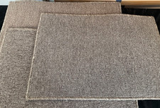 3 x Schmutzfangmatte Schmutzfangläufer Türmatte  Fußmatte Braun Grau  60 x  40