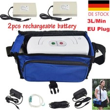 3L/min Tragbare Oxygen Konzentrator Sauerstoffkonzentrator Sauerstoffgerät EU