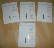 4x sach buch medizinische skripten f d heil praktiker ausbildung E 2 , 3 , 4 , 5
