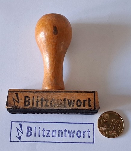 Alter ddr stempel - (s76),