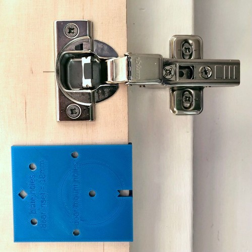 Bohrschablone für blum 35mm - bohrschablone,