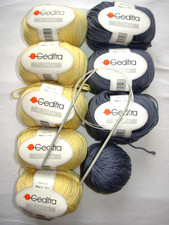 Wollpaket 400g mit Baumwolle