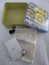 Ring v. FOSSIL Silber Gr. 54