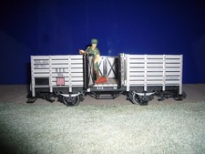 Lehmann LGB Güterwagen Hochbordwagen B.E.G. 304. für Steilstrecke Bitte Lesen