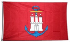 Fahne Deutschland Stadt