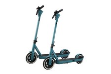 SOFLOW SO One+/SO One Bundle E-Scooter Roller schwarz/türkis Straßenzulassung