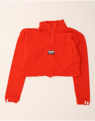 Adidas damen crop zip neck - zip,