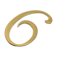 1 Stück Kupfer Türnummer