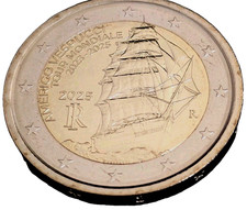 Italien 2 Euro Gedenkmünze 2025 ST - Amerigo Vespucci -unz. prgfr.