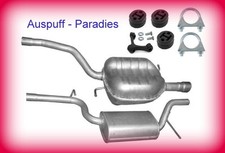 Abgasanlage Auspuff für VW Passat 3C 1.6 FSi Typ 3C2 3C5 115PS ab 03/2005 + Kit