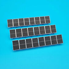 (3D13) H0 Solarpark mit 24 Stück (3x8) Solarmodulen - 1:87 – Set / Bausatz