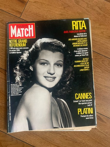 Paris match 1987 - paris,
