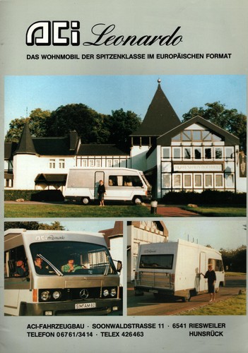 Prospekt camper wohnmobile aci - prospekt,