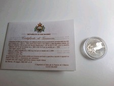 San Marino, 500 Lire, Olympische Spiele, 1992, Silber, original, PP