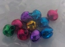 10 Mini-Glöckchen/ Schellen/