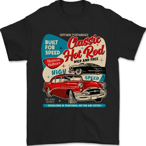 Klassisches hot rod - klassisches, &