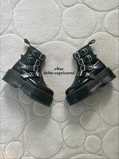 Dr. Martens Jadon Max HDW Plateau Boots Hardware Schnallen Gothic limitiert 37