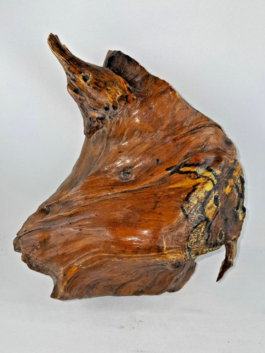 Alte wand holzskulptur - alte,