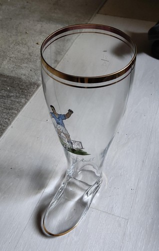 Alter bierstiefel bierglas vfl - bierstiefel,